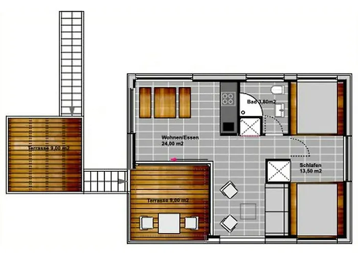 Experience Nature In A Loft At Treetop Height Holiday home